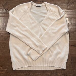 AYR Cream Cashmere Sweater